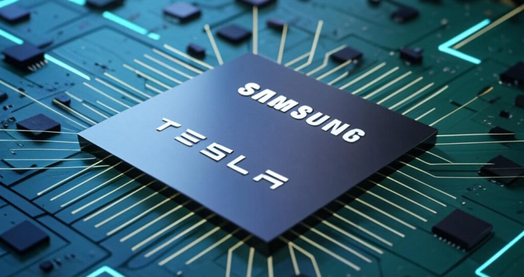 SAMSUNG AND TESLA CHIP